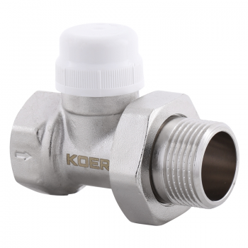 Кран термостатический прямой KOER KR.923 - 1“ (KR2890)